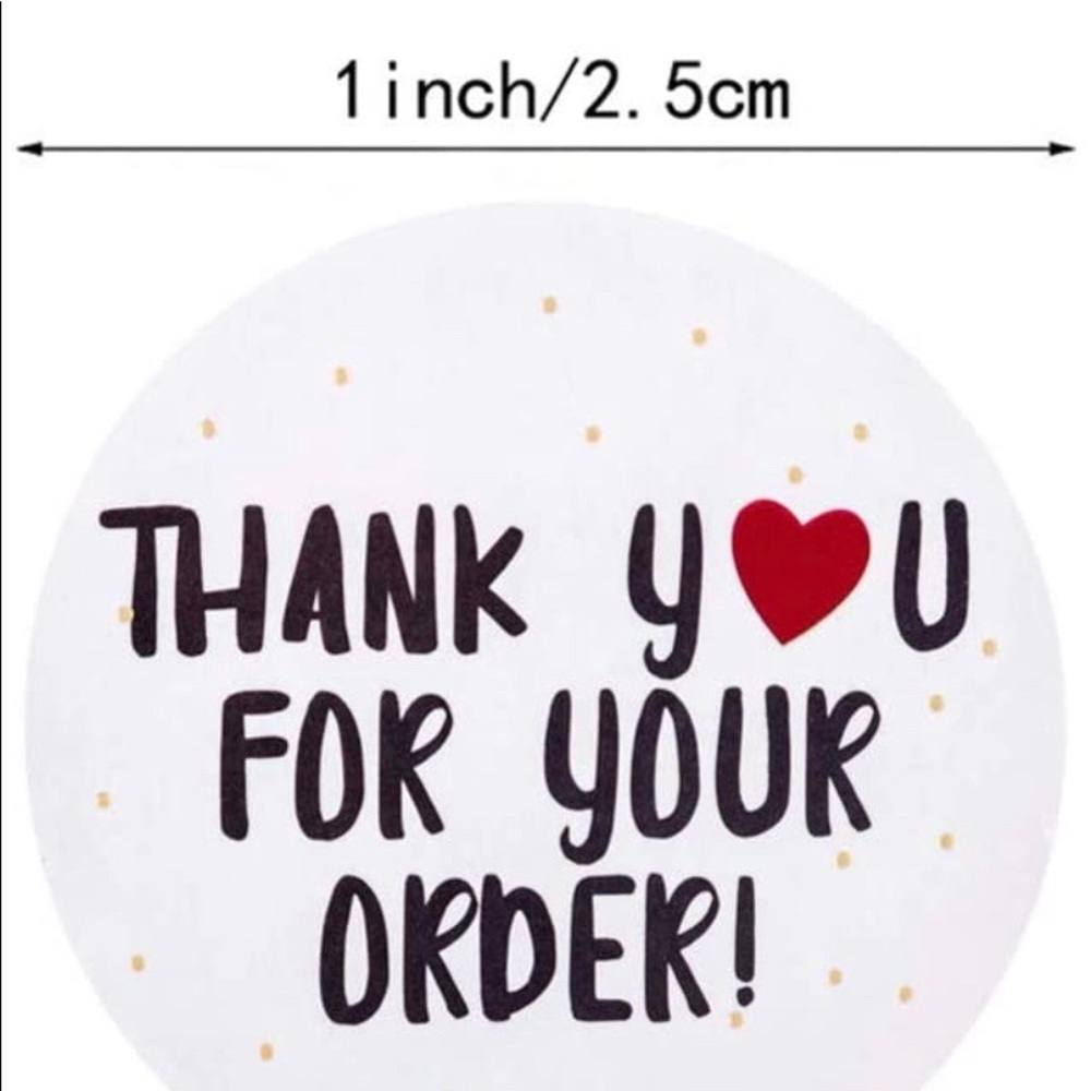 “Thank you” STICKERS